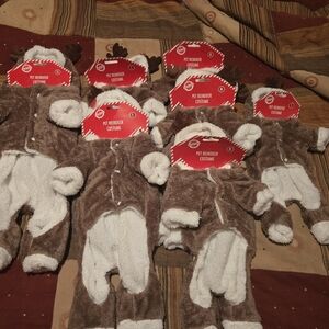 Brown and White Pet Reindeer Costumes $20 Each